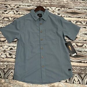 Sitka short sleeve Mojave shirt. Medium. Blue.